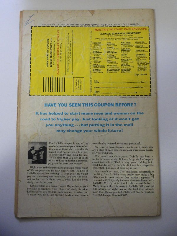 The Avengers #121 (1974) GD/VG Condition MVS Intact