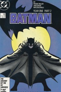 DC Comic Batman #405 (1987)Year One Frank Miller Comic Book Grade VF+ 8.5