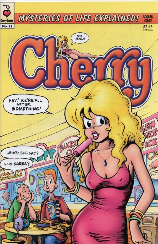 Cherry Poptart #21 (1999)Adult Comic Book Cherry Grade NM 9.4