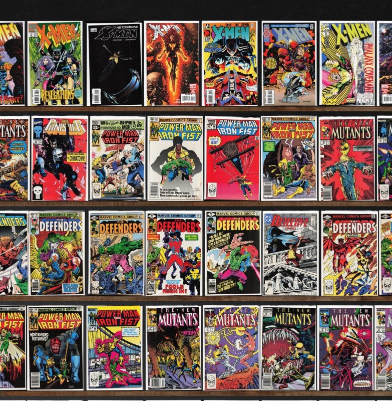 Huge Lot 150+ Comics with X-Men, The Defenders, The New Mutants & More!