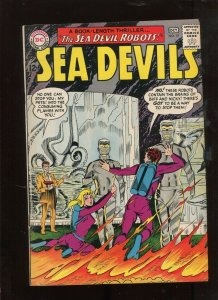 Lot - A group of DC Sea Devils and Showcase comics