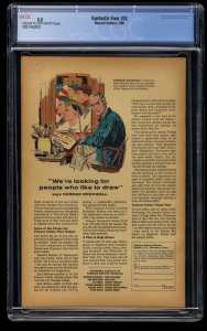Fantastic Four #52 CGC FN- 5.5 1st Black Panther!