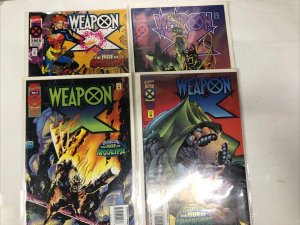 Weapon X The Age Of Apocalypse (1995) Set #1-4 • Marvel Comics • Ethan Riff •