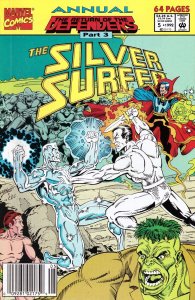 Silver Surfer Annual #5 Newsstand Cover (1988-1994) Marvel Comics