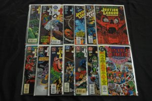 JUSTICE LEAGUE #1-113 + ANNUAL (6.5-9.2) COPPER LOT 1983-86