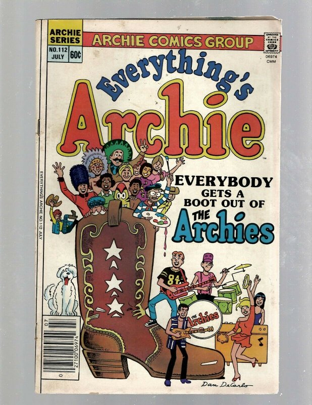 8 Comics Archie 249 Riverdale High 97 Everything's Archie 112 Time Police 6+ SB3