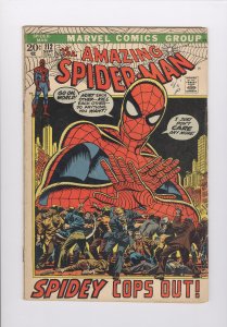 Amazing Spider-Man # 112  Very Good (VG)  (1972) Early Bronze Age Classic