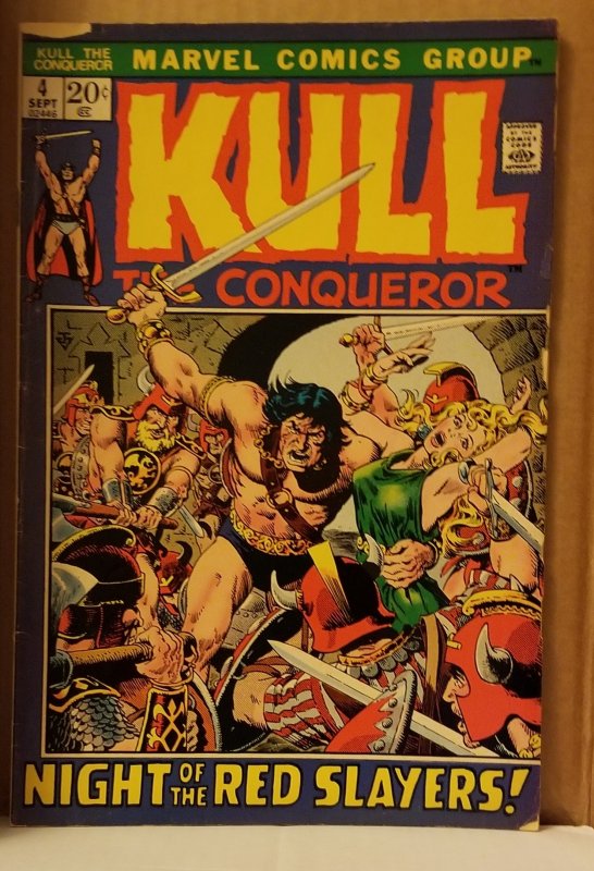 Kull the Conqueror #4 (1972)