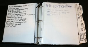 Joe Kubert's Reference Guide Binder w COA - Stryker Troop Carrier