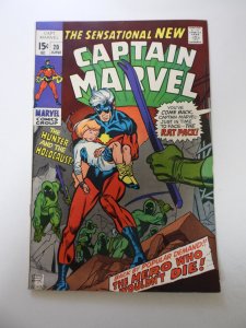 Captain Marvel #20 (1970) FN/VF condition