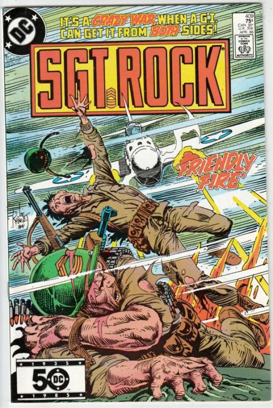 Sgt. Rock #409 (Apr-86) NM/MT Super-High-Grade Sgt. Rock, Easy Co.