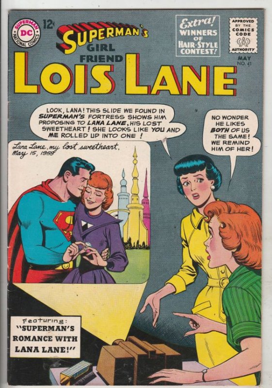 Lois Lane, Superman's Girlfriend  #41 (May-63) VF/NM High-Grade Superman, Loi...