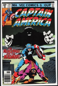 Captain America #251 (1980) Captain America
