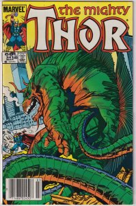 Thor #341 (1984) MARK JEWELERS VARIANT