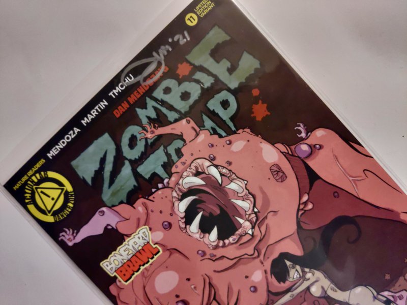 ZOMBIE TRAMP #11 MENDOZA VAR  (Signed by Co-Writer Jason Martin includes COA)
