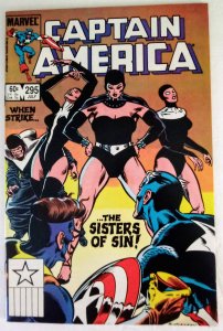 CAPTAIN AMERICA #295 (VF+) 1984 Copper Age Marvel 1¢ Auction! No Resv!