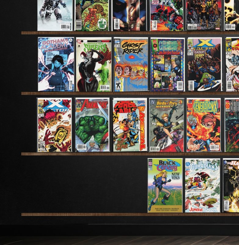 Huge Lot 140+ Comics with Green Lantern, Harley Quinn, Wolverine & More!