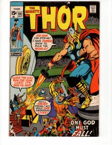 Thor #181 ONE GOD MUST FALL! Early Bronze Mighty MARVEL !!!