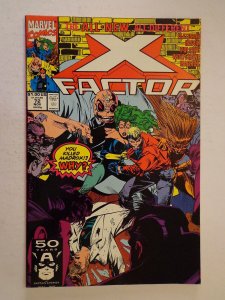 X-Factor David Stroman Milgrom Volume 1 #72 Marvel Comics November 1991 NM