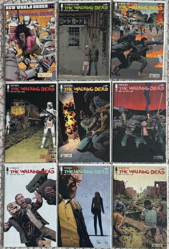33 Issues Lot of Walking Dead by Image Comics