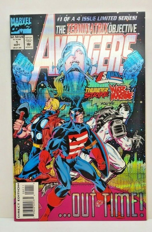 AVENGERS THE TERMINATRIX OBJECTIVE#1  FIRST ALIOTH MARVEL COMICS   NM 1993  759606025374