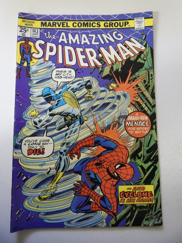 The Amazing Spider-Man #143 (1975) FN Condition