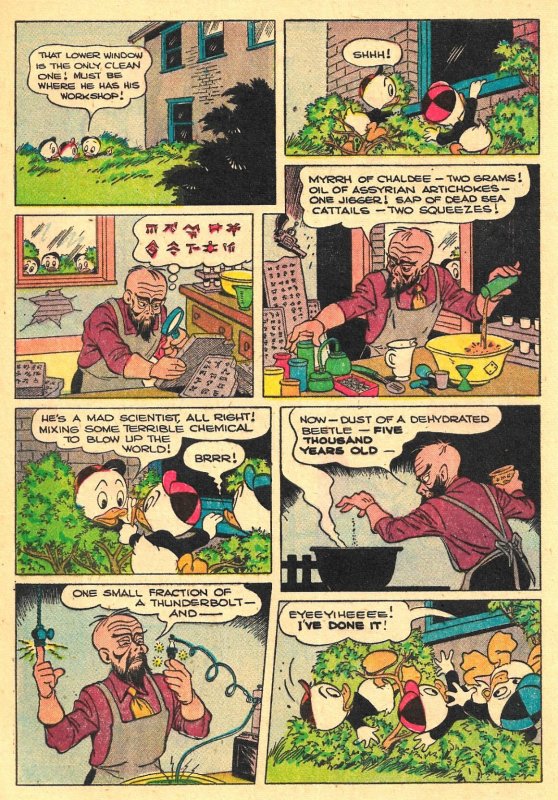 FOUR COLOR #275 DONALD DUCK in Ancient Persia (May1950) 8.0 VF  Carl Barks!