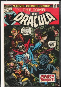 Tomb of Dracula #13 (1973) Tomb of Dracula [Key Issue]