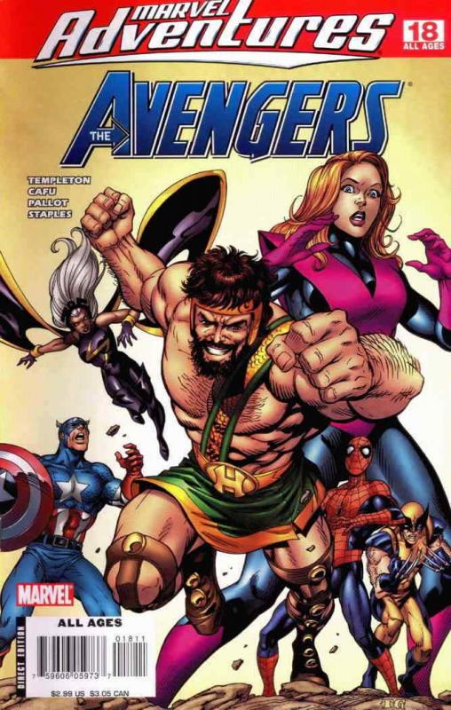 Marvel Adventures The Avengers #18 VF/NM; Marvel | save on shipping - details in