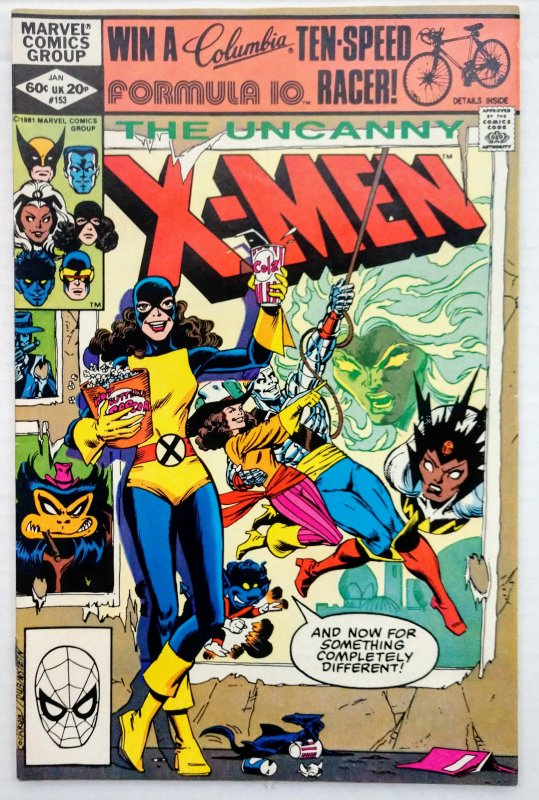 The Uncanny X-Men #153 (VF+)(1982)