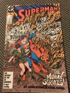 Superman #5 : DC 5/87 VG; Mummy Strikes story by John Byrne