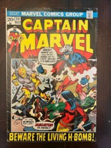 Captain Marvel #23 (1972) - FN