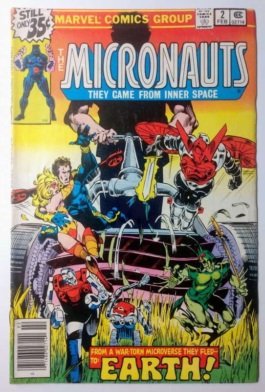 Micronauts #2 (6.0, 1979) Character profile of a Time Traveler, an Emissary o...