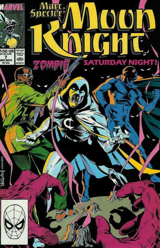 Marc Spector: Moon Knight #7 FN; Marvel | save on shipping - details inside