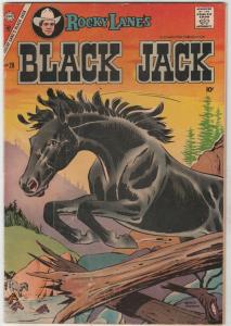 Black Jack #20 (Nov-57) FN Mid-Grade Black Jack, Rocky Lane