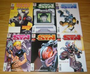 Syn #1-5 VF/NM complete series + bonus - keith giffen science fiction comics set