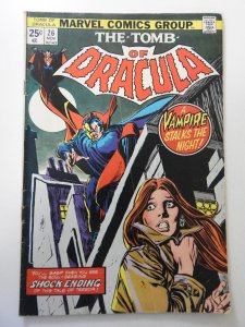 Tomb of Dracula #26 (1974) VG- Condition MVS intact!