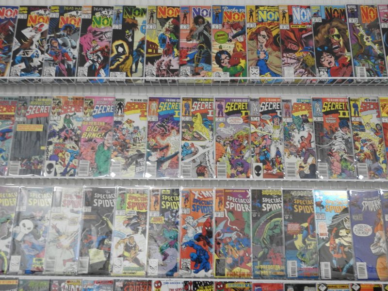 Huge Lot 140+ Comics W/ Spider-Man, Mystique, Marvels+ Avg VF-NM Condition!!