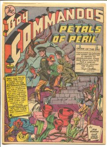 Detective #72 1943-DC-complete 12 page story-Petals of Peril-Boy Commandos-P