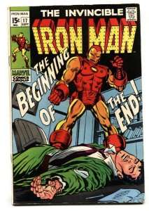 Iron Man #17  1969 - Marvel  -VG+ - Comic Book