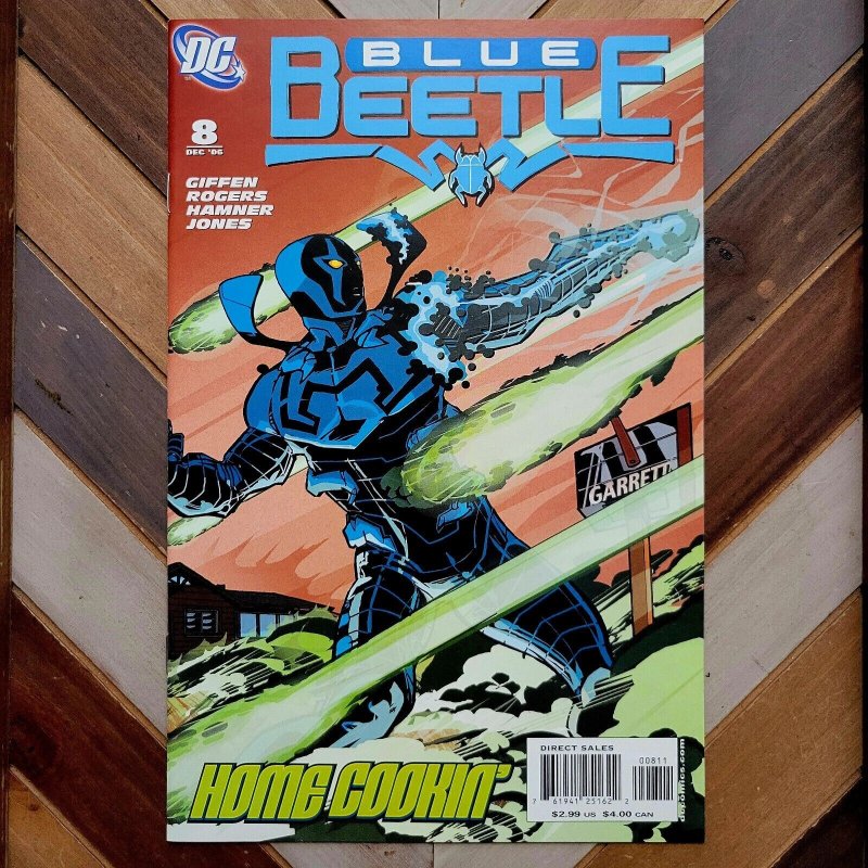 Lot of 3: BLUE BEETLE #6, 8, 20 (DC 2006-07) SINESTRO