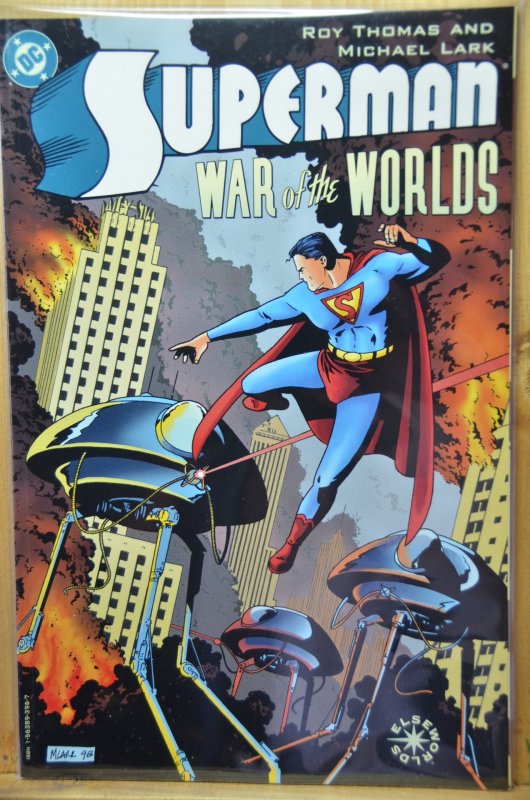 Superman, War of The Worlds, Roy Thomas Art!!