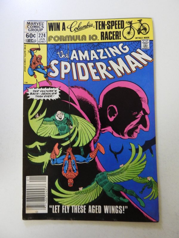 The Amazing Spider-Man #224 VF- condition