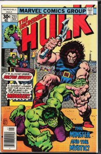 The Incredible Hulk #211 (1977) Hulk