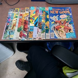 New Gods 15 Issue Bronze Modern Age Dc Comics Lot Run Set Collection