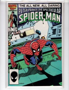 The Spectacular Spider-Man #114 (1986)  [CR200-NSC•BRZ1]