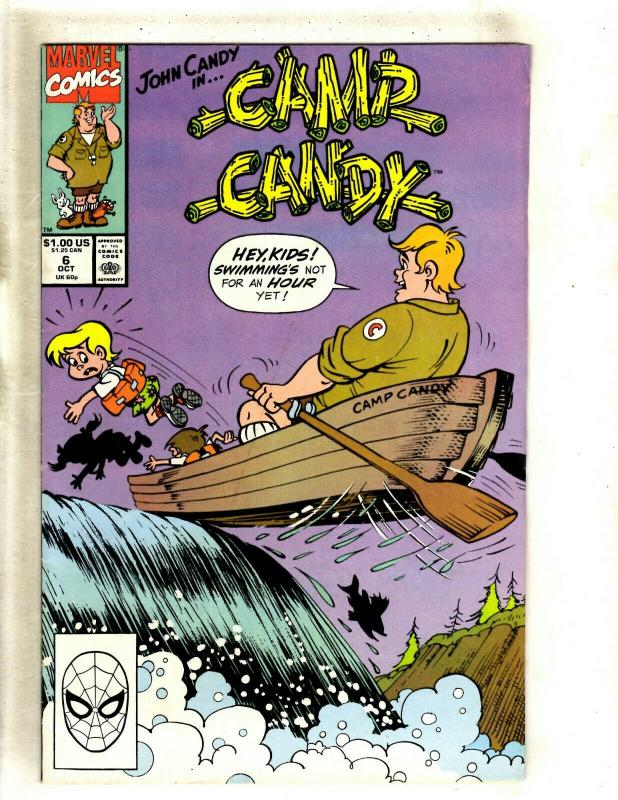 5 Camp Candy Marvel Comics # 1 2 3 4 6 John Candy Headless Harry Adventure J372