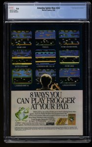 Amazing Spider-Man #252 CGC NM+ 9.6 White Pages 1st Black Costume!