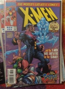 X MEN # 69  1997 MARVEL DISNEY  OPERATION ZERO TOLERANCE  sabra thunderbolts