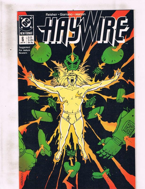 Lot of 5 Haywire DC Comic Books #3 4 5 6 7 TW42 